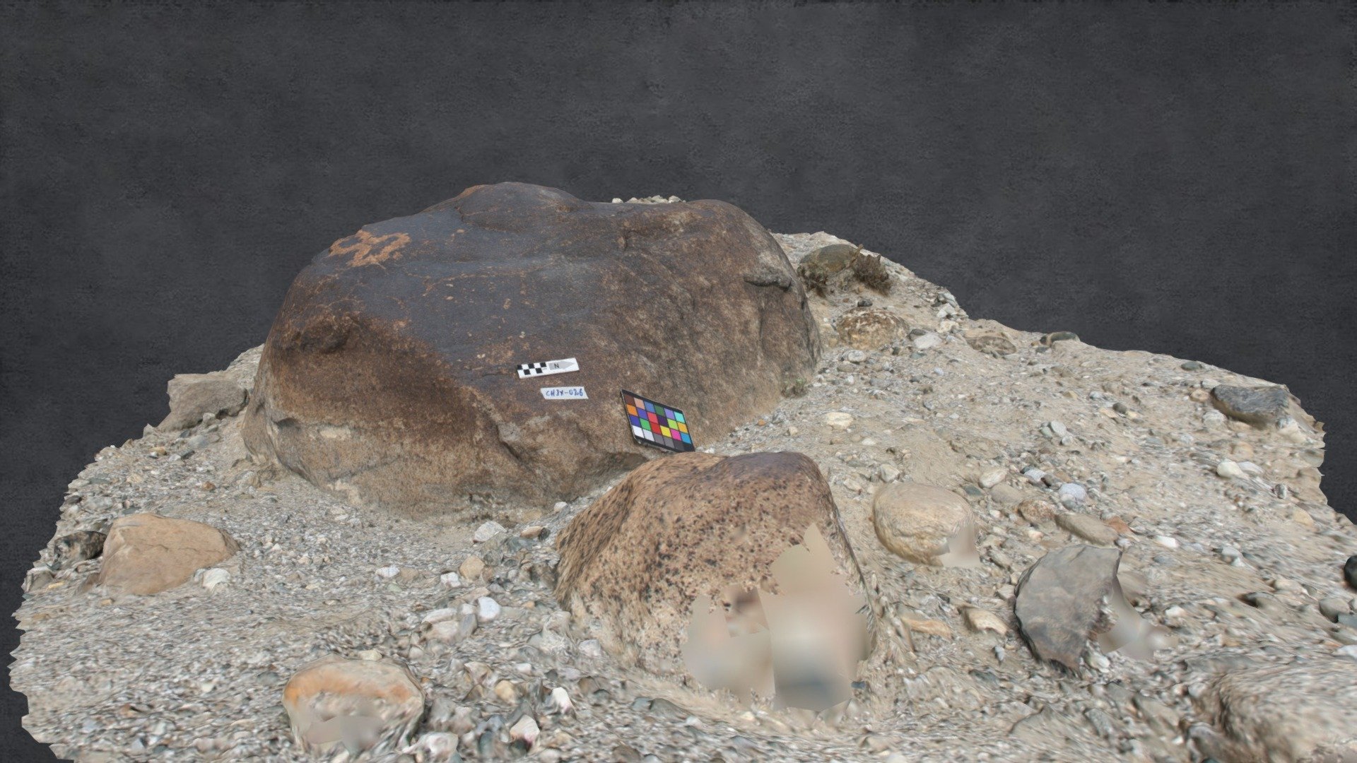 Rock Carving at Chilas-IX (Rock 26) - 3D model by cvlablums [a3d6033 ...