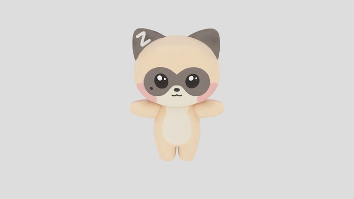 Hanini red panda – Modello 3D gratuito STL
