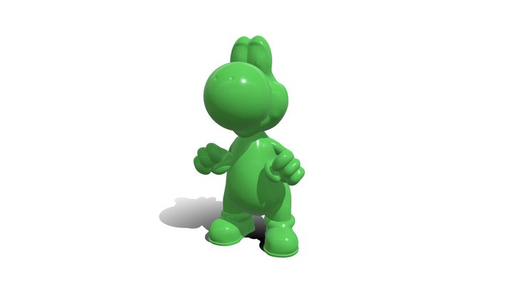 3D Print Yoshi 3D Model