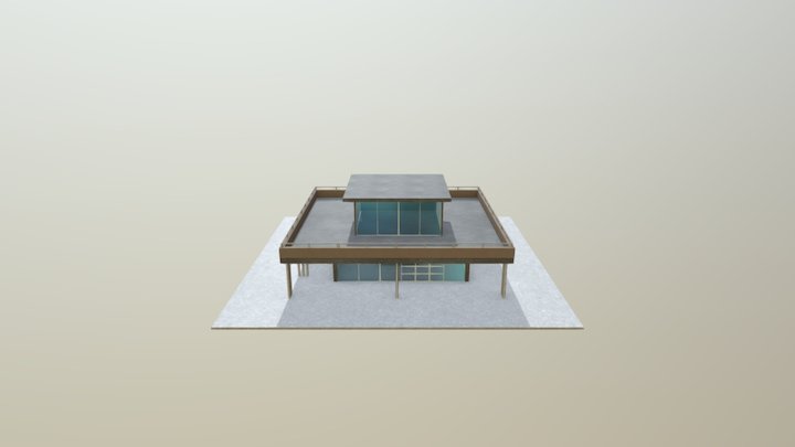 Modern Building 3D Model