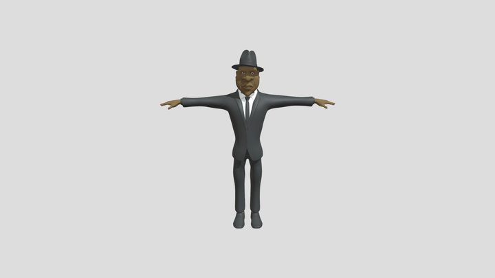 Black Gang 3D Model