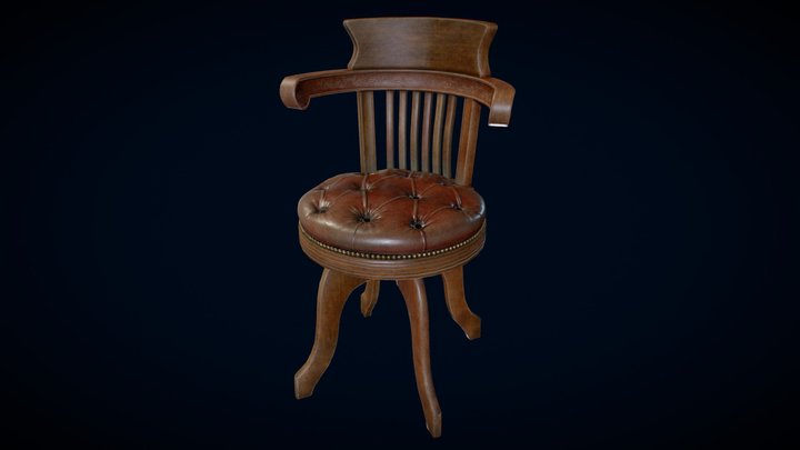 Victorian Chair 3D Model
