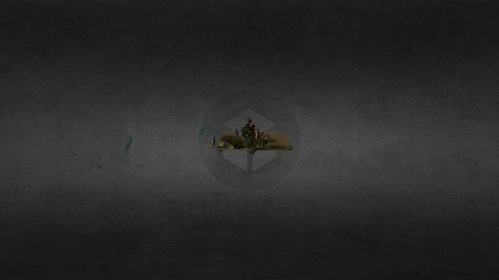 The Archer test 3D Model