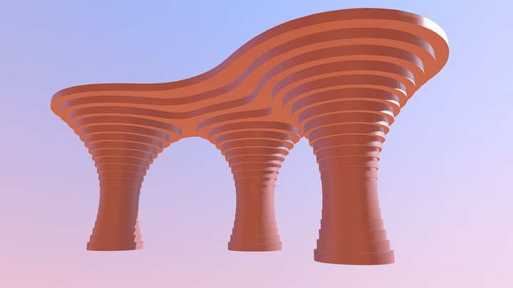 Metaball Table 3D Model