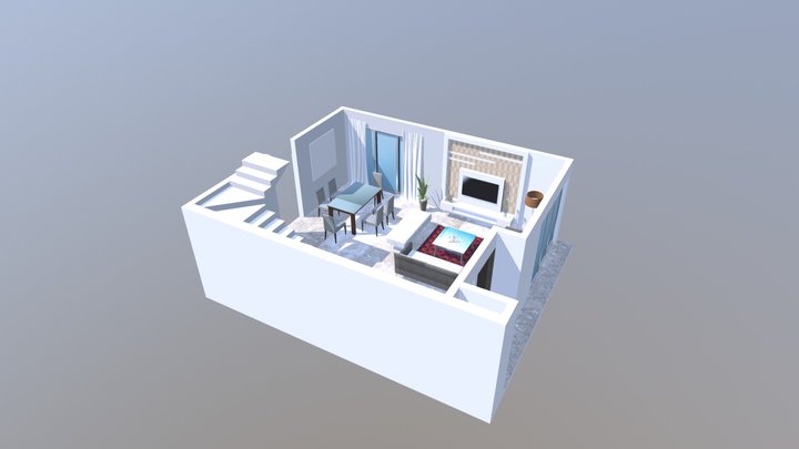 Living-room 3D Model