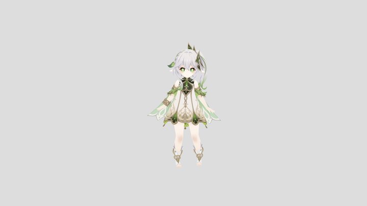 NPC_Avatar_YoungGirl_Catalyst_Nahida (merge) 3D Model