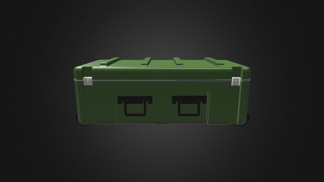 Military Case 3D Model