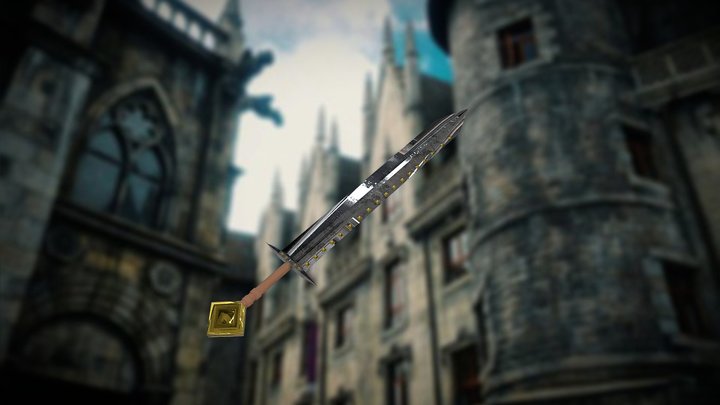 Radeks Sword Final 3D Model