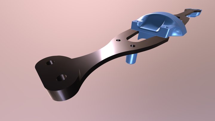 B64d Center Brace Kit 3D Model