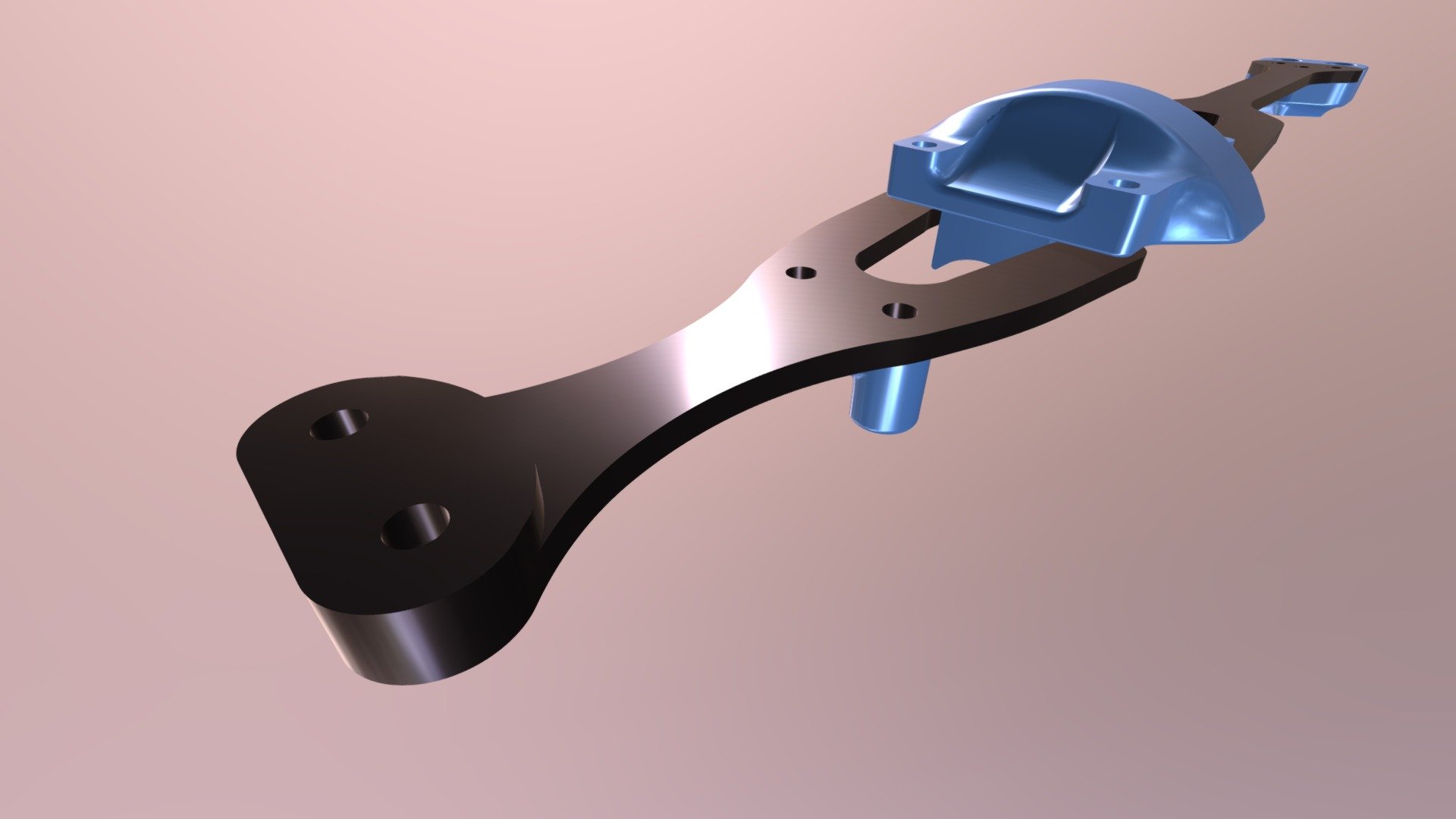 B64d Center Brace Kit — Sketchfab embed 3D viewer