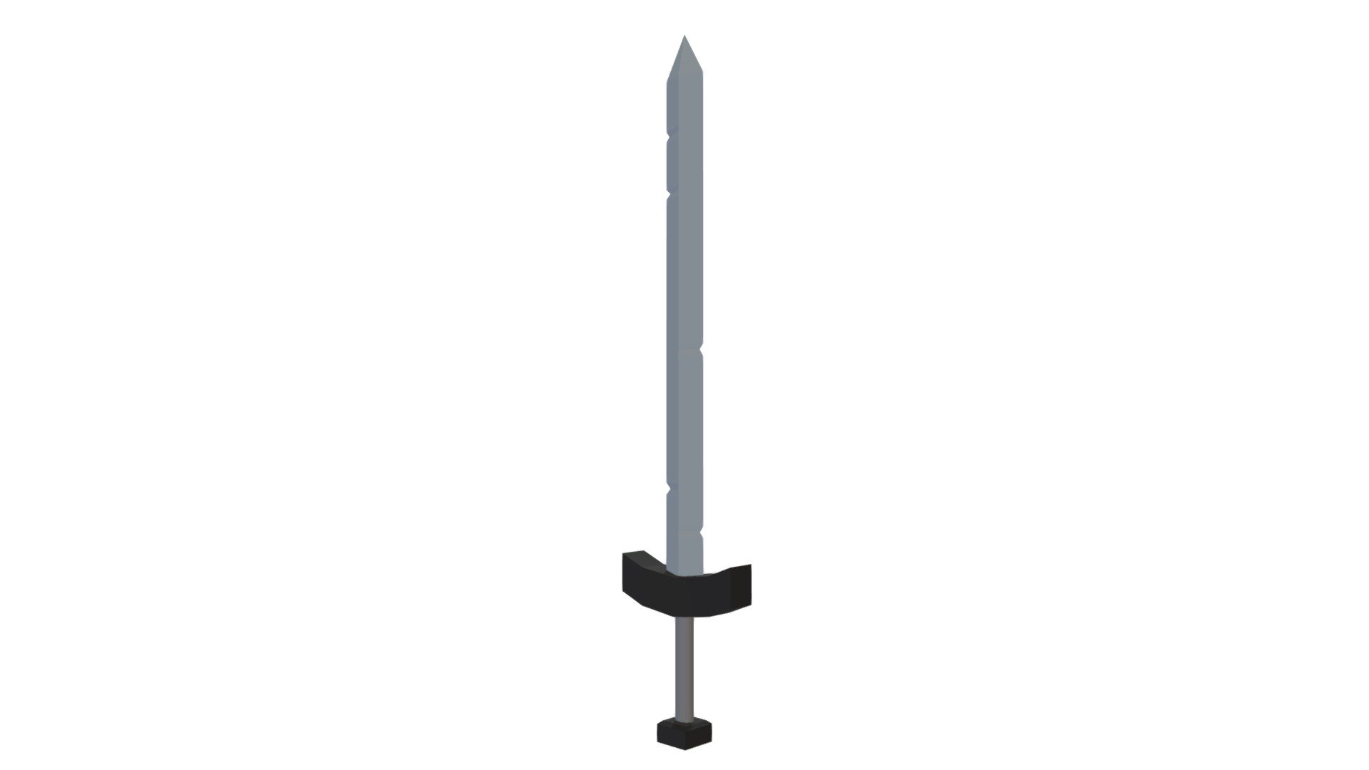 Low poly sword