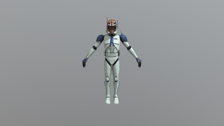 501st Captain Vaughn 3D Model
