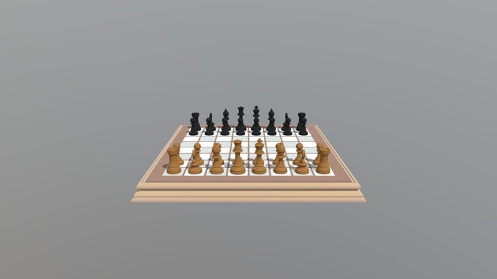 Chessboard 3D models - Sketchfab