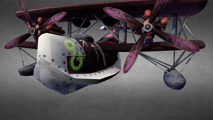 The Flying Circus - Supermarine FF-15 3D Model