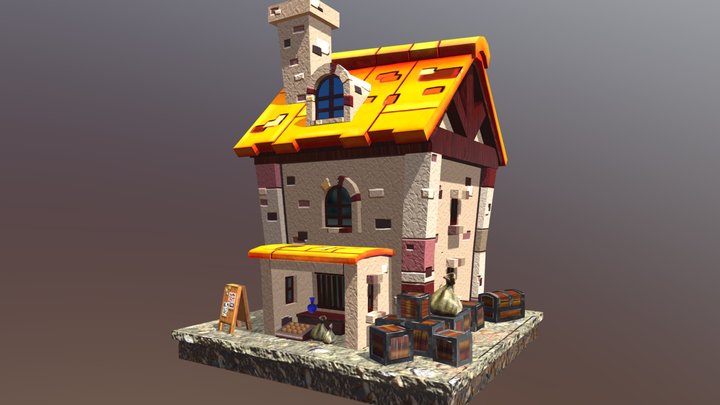 Little house 3D Model