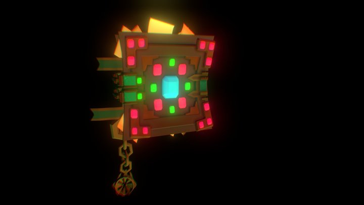 ENCHANTED BOOK 3D Model