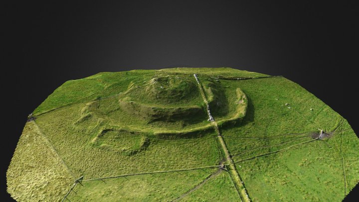 Underhoull Broch, Unst Shetland Isles 3D Model