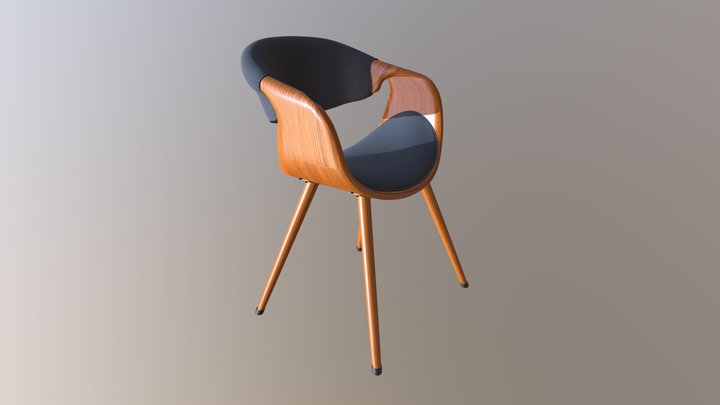 Generic Modern Chair 3D Model