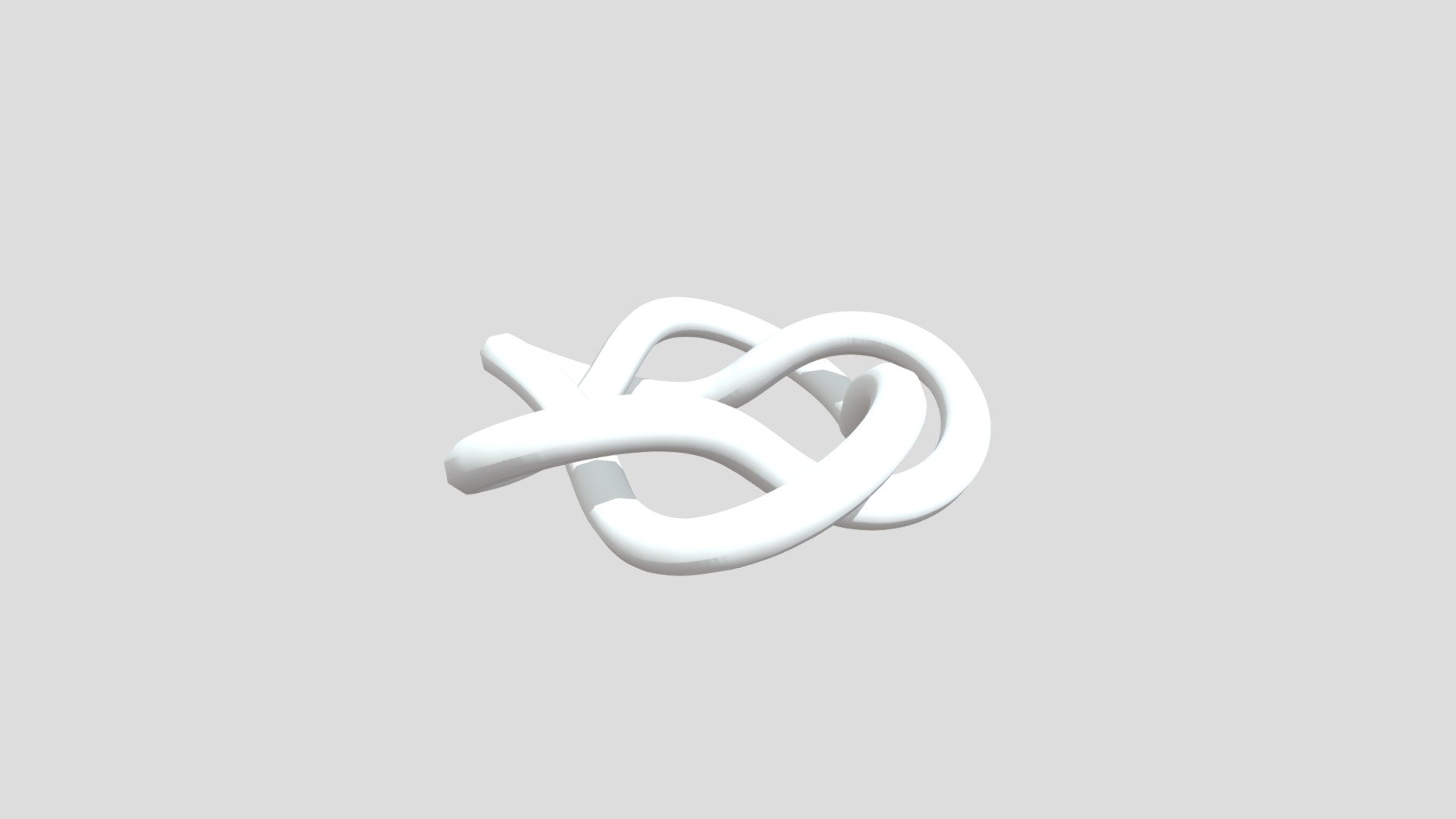 5,2 Torus Knot - Download Free 3d Model By Crespi.f [a3df97a] - Sketchfab