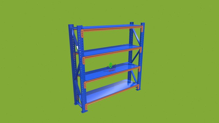 Kệ Omega 3D Model