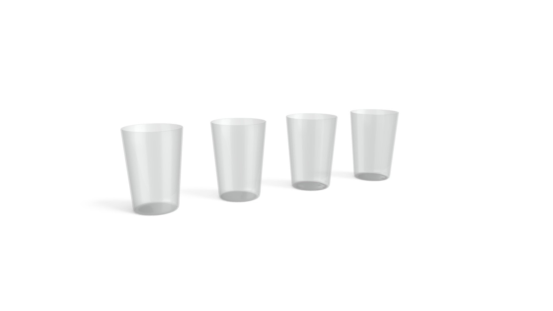 MADE Salem Set Of 4 Extra Large Water Glasses