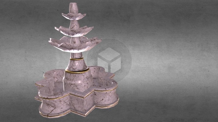 Daily - Fountain 3D Model