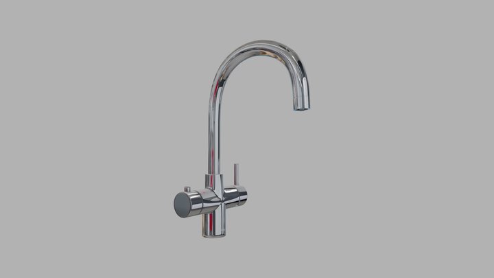 5_IN_1_Chrome 3D Model