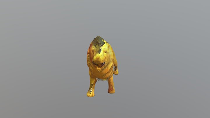Lion_Qlone 3D Model