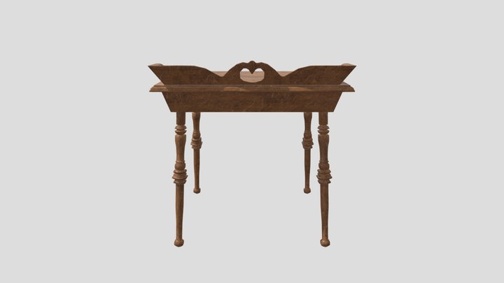 Kid's room desk 3D Model