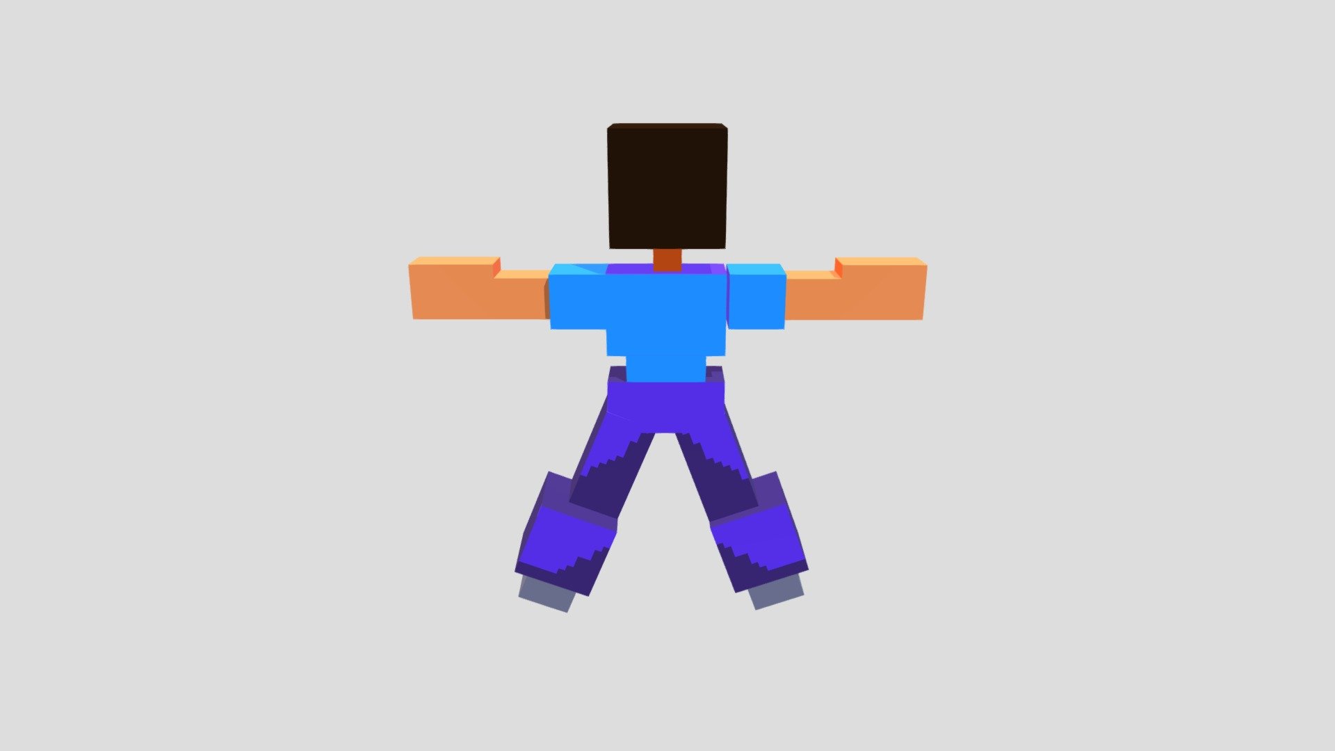Steve styleized - 3D model by asmallhedgehog [a3e3441] - Sketchfab