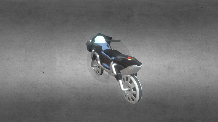 Motorbike 3D Model