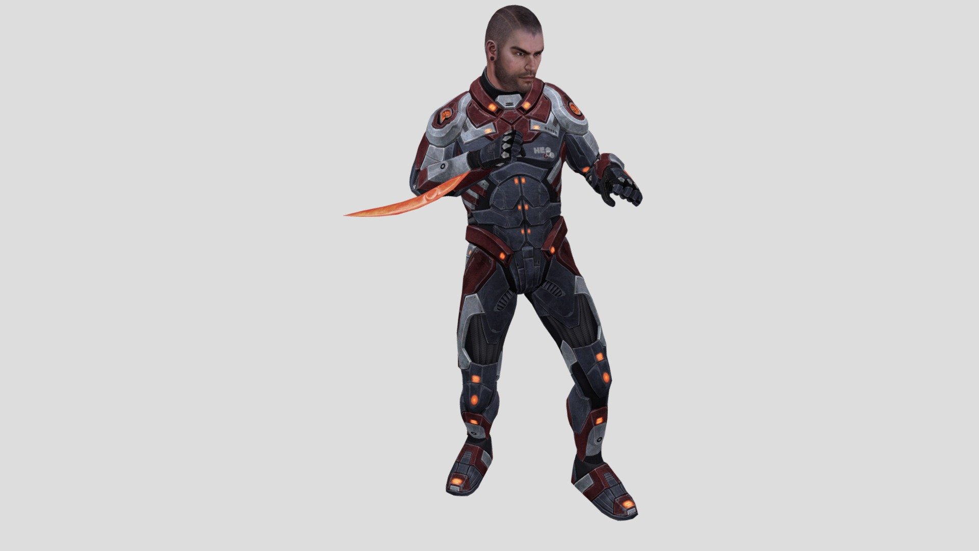 Fighter - 3D model by akhtar.hussain9421 [a3e5891] - Sketchfab