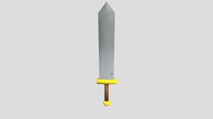 BasicSword 3D Model