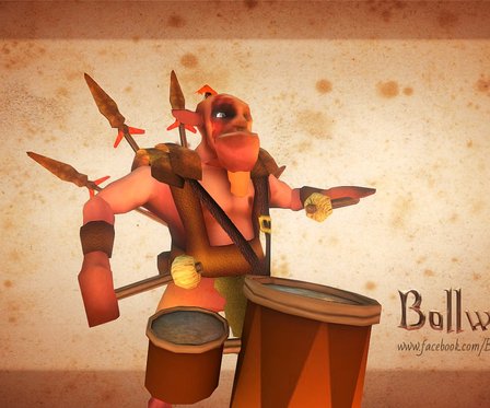 Evil Drummer Obj 3D Model