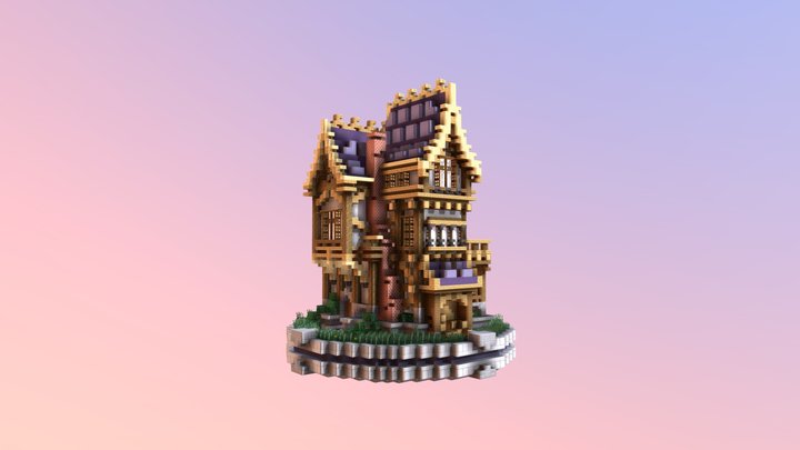Small House 3D Model