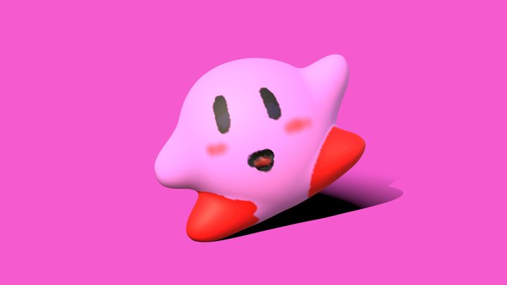 Kirby 3D Model