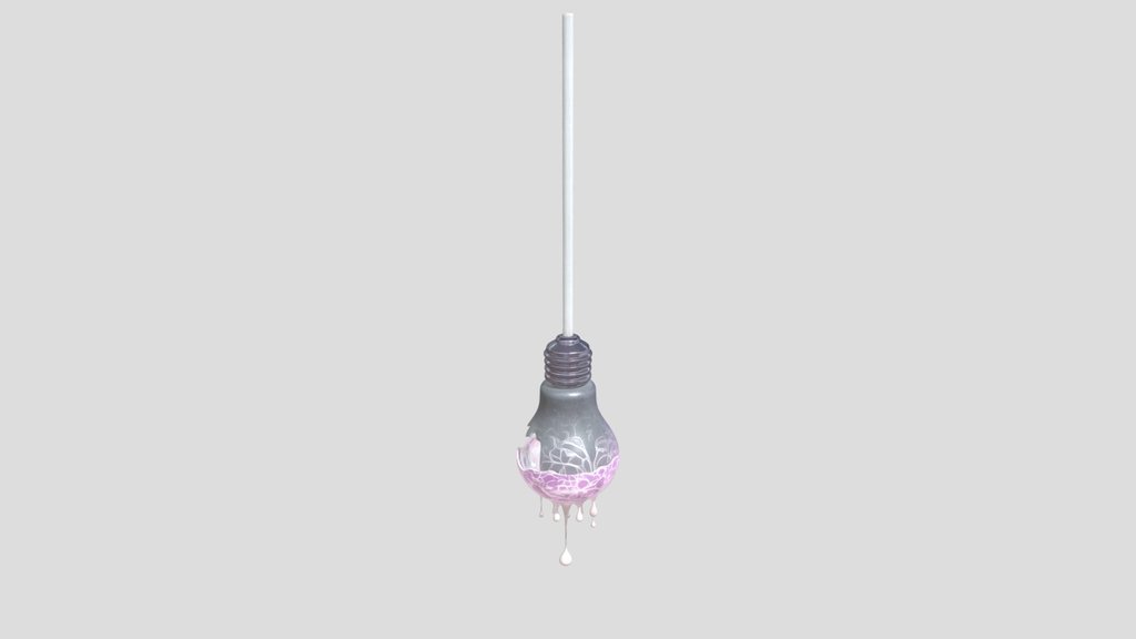 Melting Neon Bulb