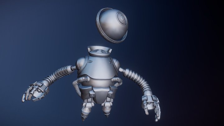 Eye-Bot 3D Model