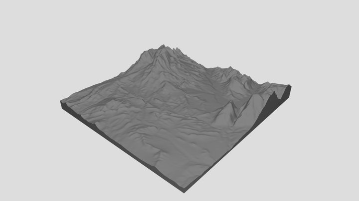 Terrain 7773 3D Model