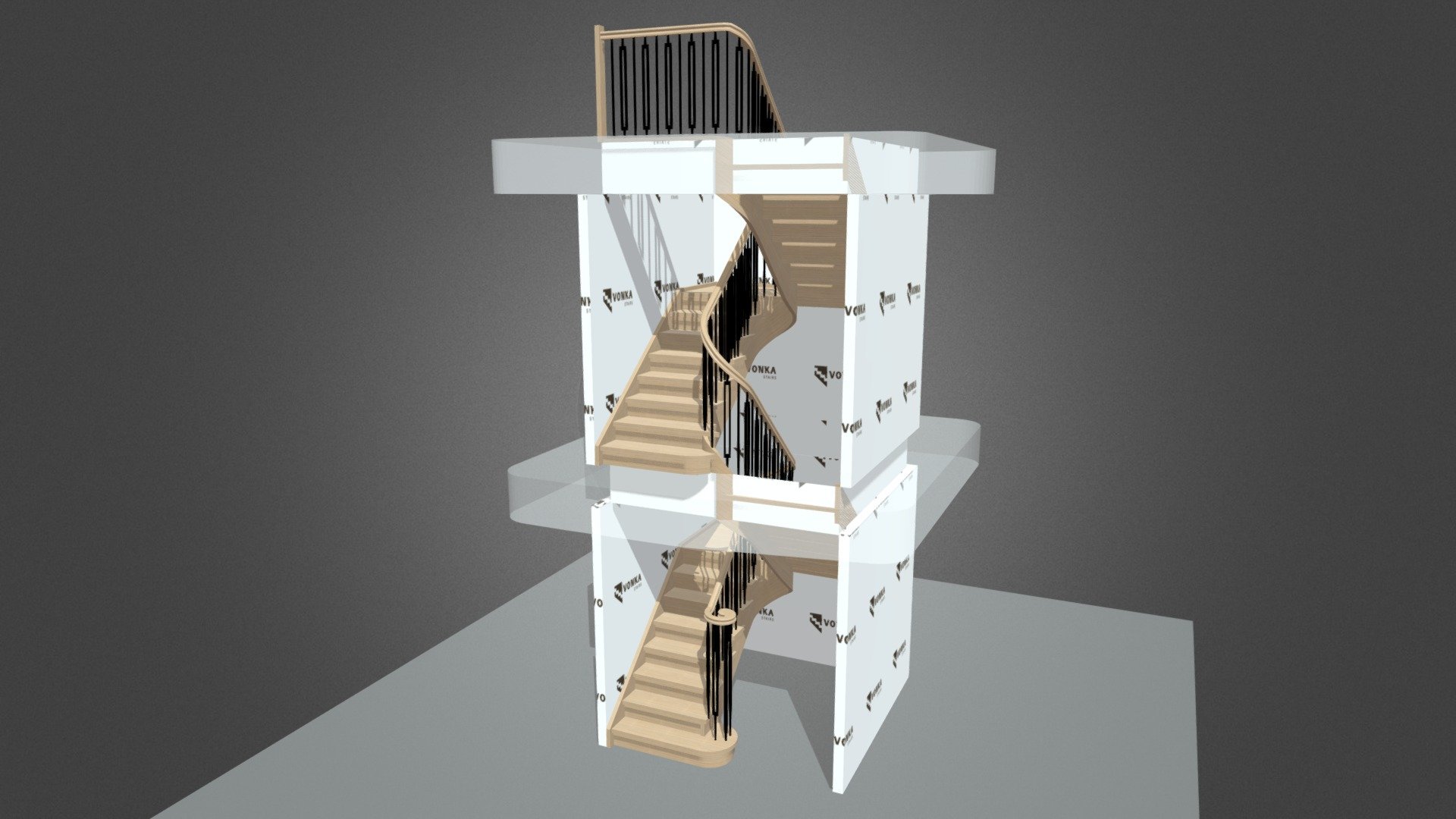 Claudia - House B - Steel balustrade - V2