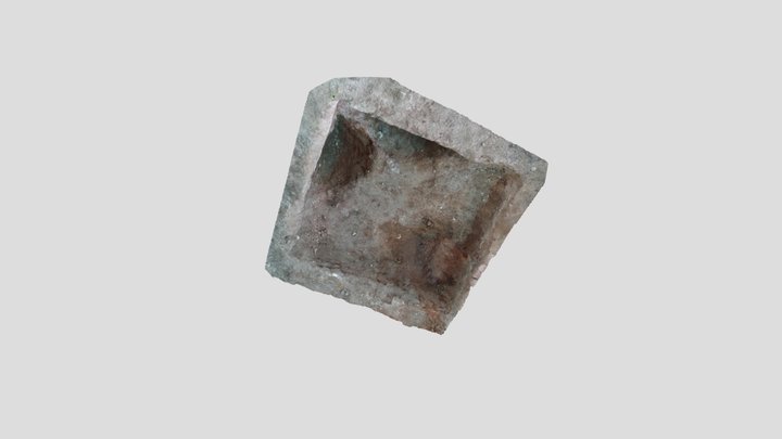 3 firepits. church floor. 3D Model