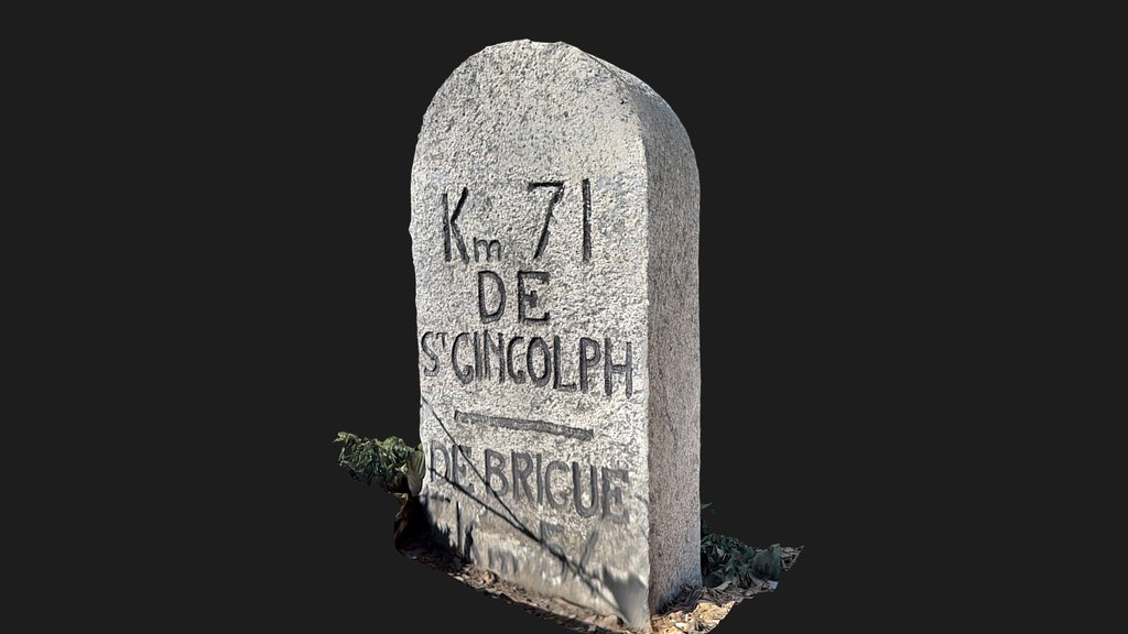 Route Saint-Gingolph - Brigue km 71