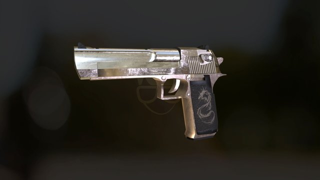 Desert Eagle 3D Model
