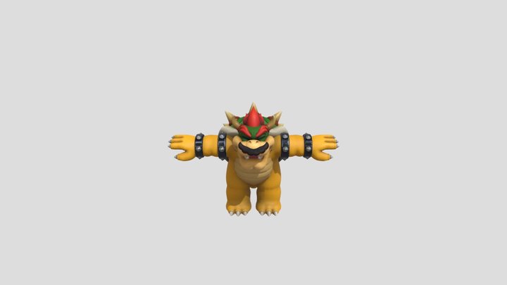 Bowser – Kostenloses 3D-Modell STL