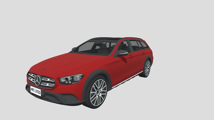 2022 Mercedes-Benz E-Class Estate All Terrain 3D Model
