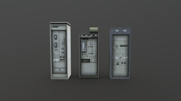 Portal 2 Office Computers 3D Model