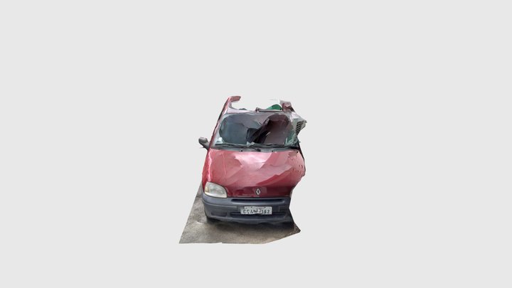 Renault Clio MK1 - Scan (First Try) 3D Model