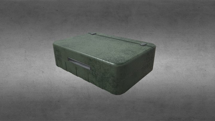 Military case. 3D Model