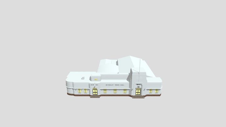 Town Hall (Shire of Beverley) 3D Model