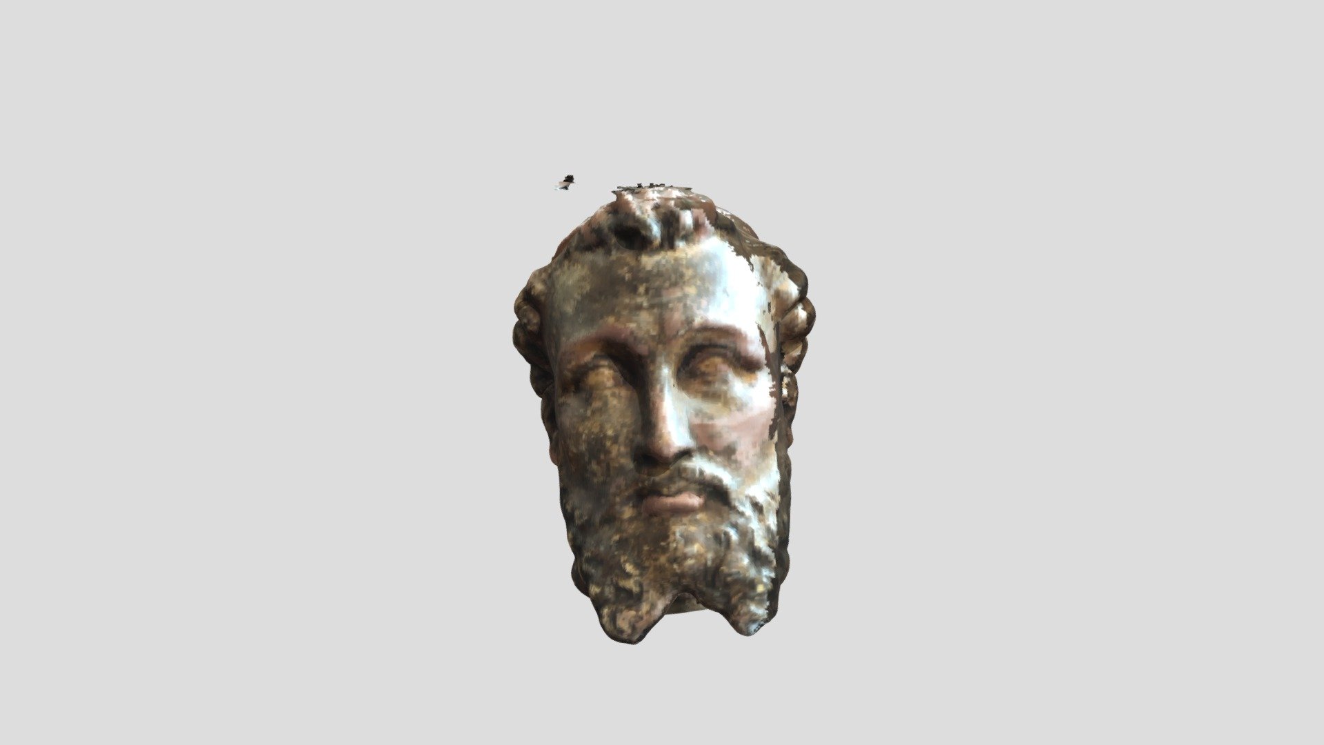 plaster monk’s head